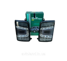 Ліхтар НИВА LED ЗАДНІЙ ВАЗ 21213 (К-Т) Чорний ТЮН-АВТО