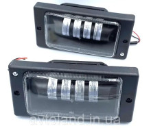 Фара протитуманна ВАЗ 2110-12, 2113-15, LED 40wat (к-т 2 шт.)