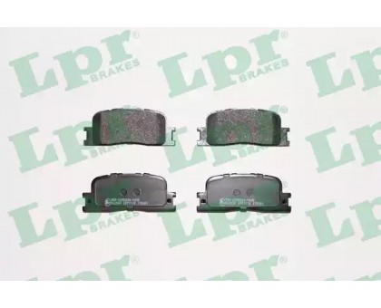 Колодки гальмівні задні LPR Чері Е5