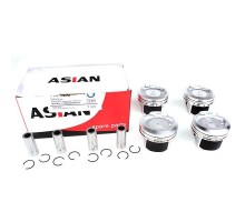 Поршень з пальцем 0.5 (ком-кт 4 шт) ASIAN Джилі Емгранд 7 (ЕС7)