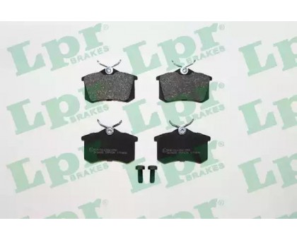 Колодки тормозные задние LPR МГ350